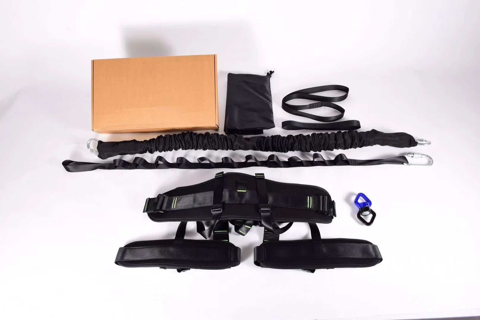 2D弹力带空中瑜伽活力带室内瑜伽飞天舞带空中瑜伽蹦极弹力绳