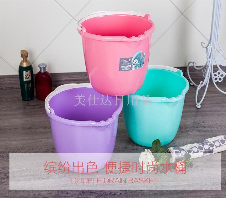 Source factory new plastic bucket convenient fashion bucket 301 thumbnail