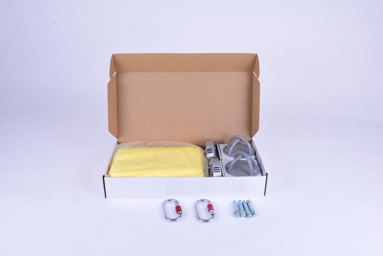 批发瑜伽馆重力空中瑜伽吊床弹力瑜伽吊床吊绳吊带弹力布料绸缎产品图