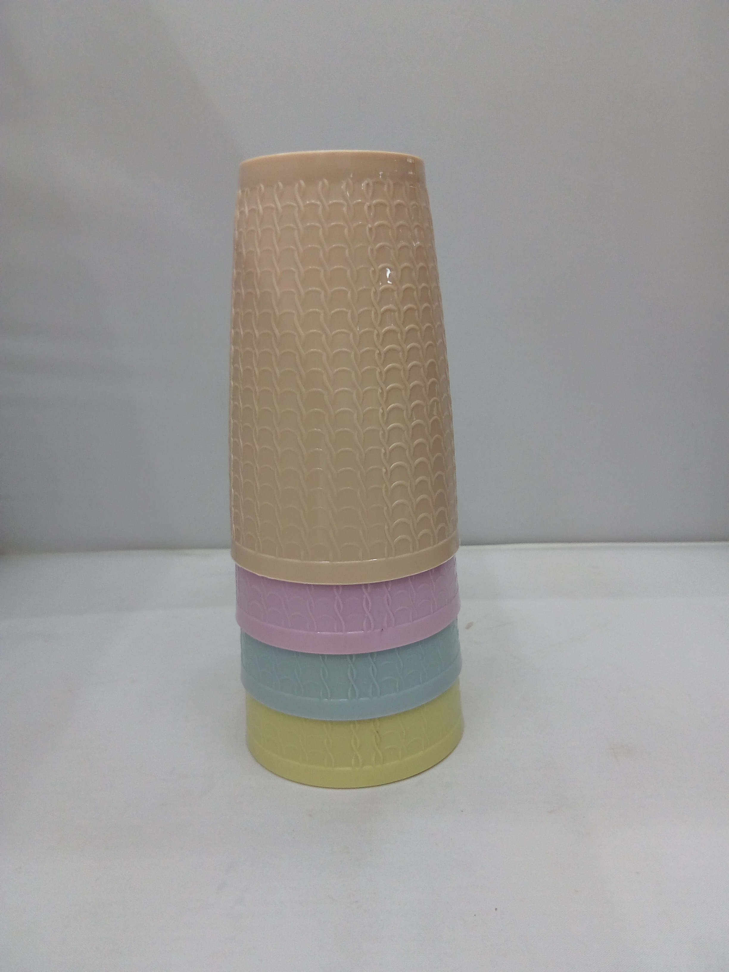 Wheat straw mouthwash toothbrush cup, water cup, creative plastic mouth cup, drinking cup, plastic Specification image