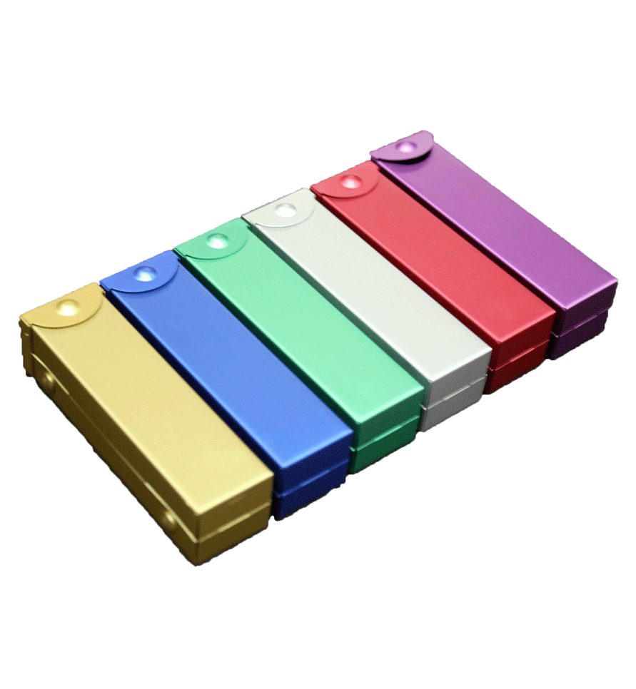 Dice color dice small iron box installed custom aluminum dice foreign trade dice thumbnail