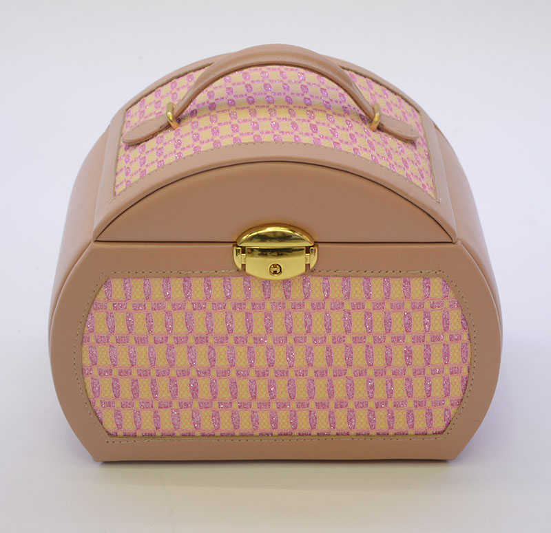 Guanyu high-end PU jewelry box portable portable jewelry box professional customization