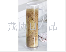 Handle-type pasta jar cup pasta jar details Picture