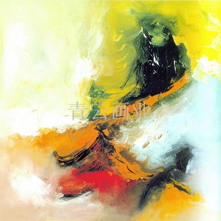 Abstract oil painting, hand-painted oil painting thumbnail