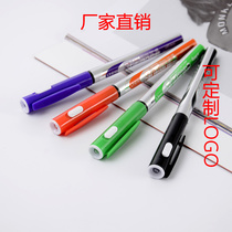 Creative stationery Cute new fancy ballpoint pen with led light flashlight Multi-functional ballpoint pen student gift