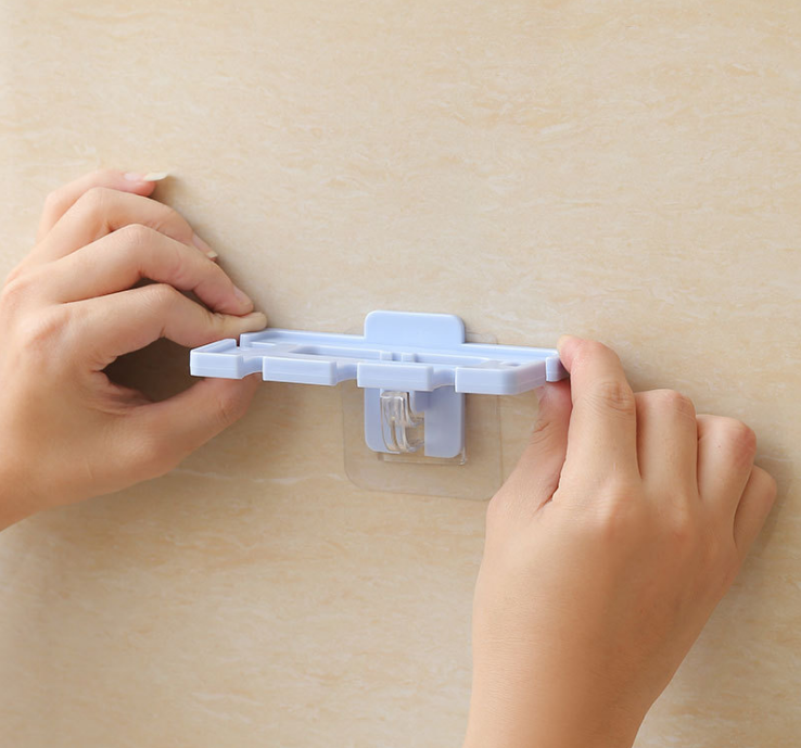 多功能吸壁架 牙刷架 牙膏架 漏水牙刷架 沥水牙刷架子细节图