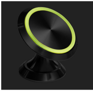 新款磁性懒人出风口车载支架金属导航支架厂家直销产品图