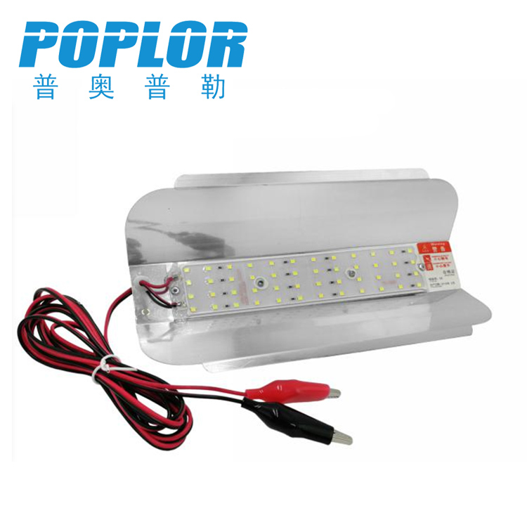 LED tungsten iodide lamp 12W foot watt 48 light beads waterproof floodlight DC12V outdoor lighting