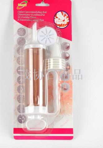 Ring art new cake decorating gun multi-functional decorating mouth cookie mold baking tools wholesale