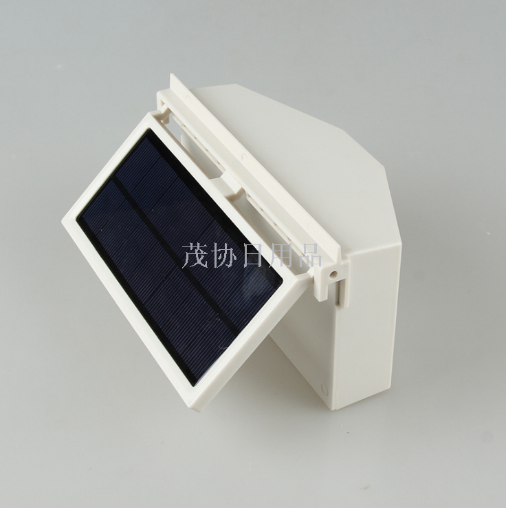 新款太阳能汽车换气扇/ 双风口车载排风扇/太阳能汽车降温器/车鳃产品图