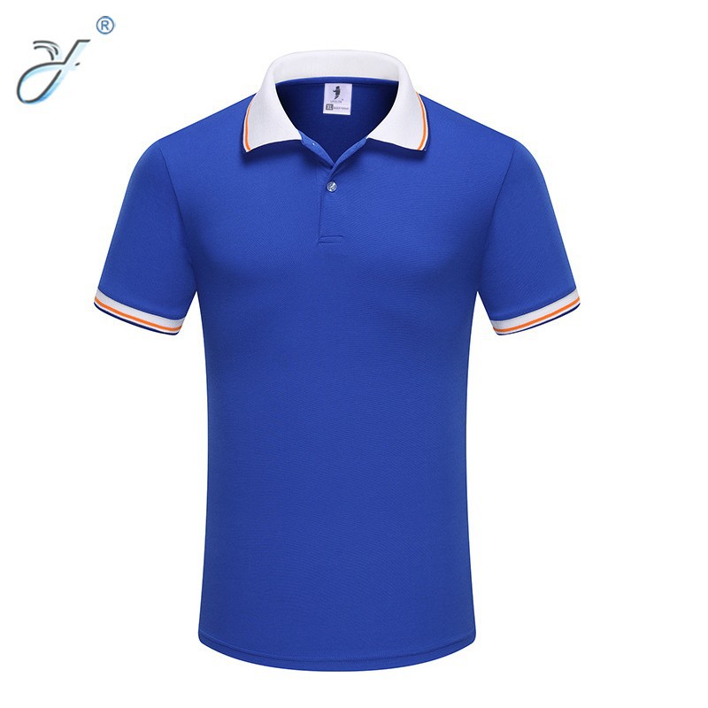 Solid-color combed cotton jacquard lapel polo shirt, custom work clothes T-shirt, advertising shirt, cultural shirt, printed shirt Specification drawing