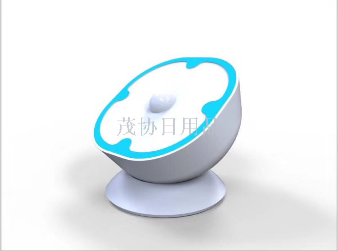 Rotate infrared body sensor lamp 360 degrees to turn people on and off for charging