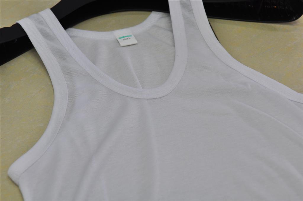 Foreign trade black, white and grey vests, polyester vests, Jamaica and Africa foreign trade T-shirts and shorts, PAULGOLDI full figure