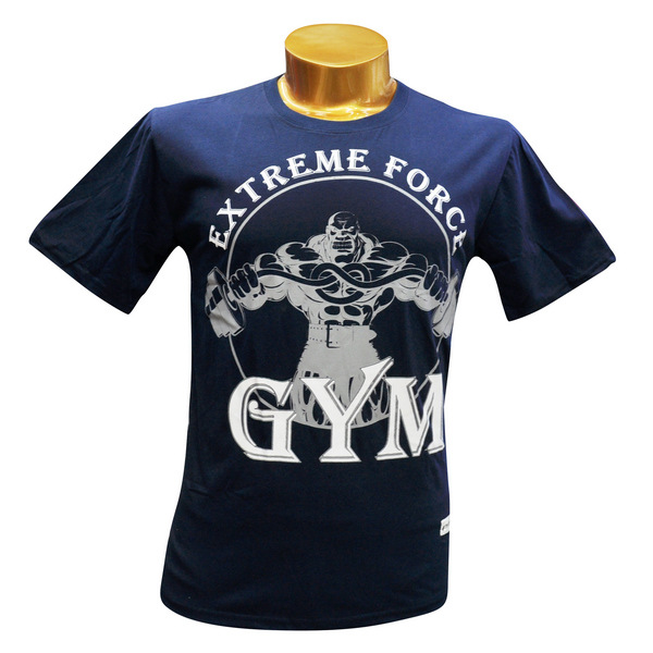 厂家直销外贸欧美大码GYM健身T恤运动休闲速卖通爆款