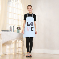 Daily necessities new LOVE printed apron creative overalls fashion home custom work clothes gift wholesale