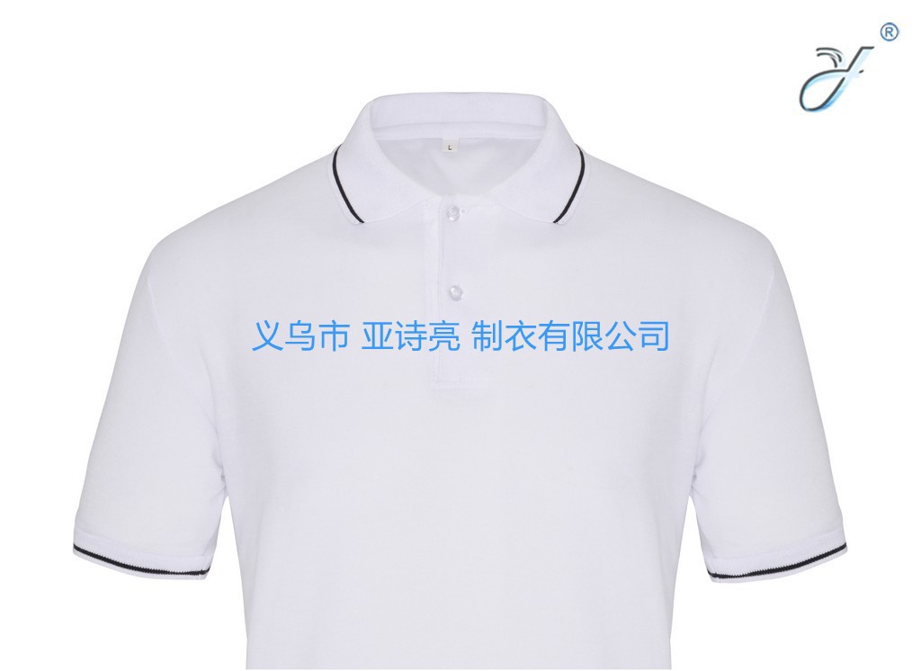 Solid-color polyester-cotton lapel polo shirts, custom work clothes, T-shirts, advertising shirts, event cultural shirts, printed work clothes Specification image