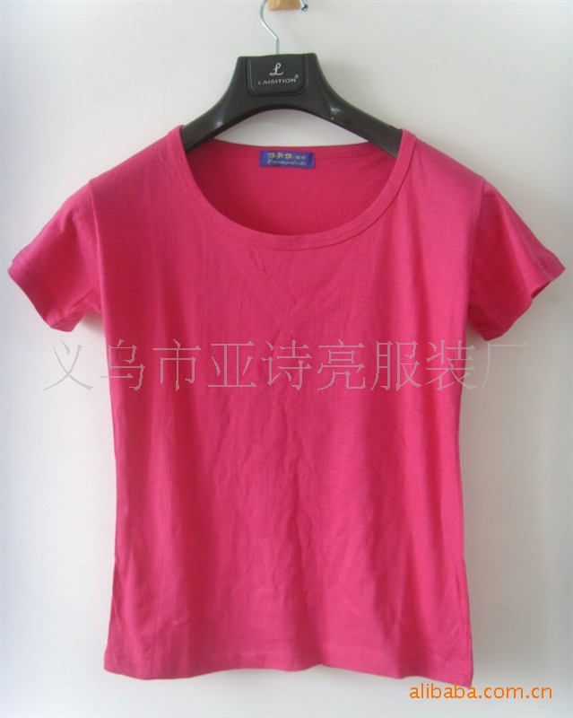 Stock cultural T-shirts, children's T-shirts, women's blank short-sleeved pure cotton casual T-shirts Specification image