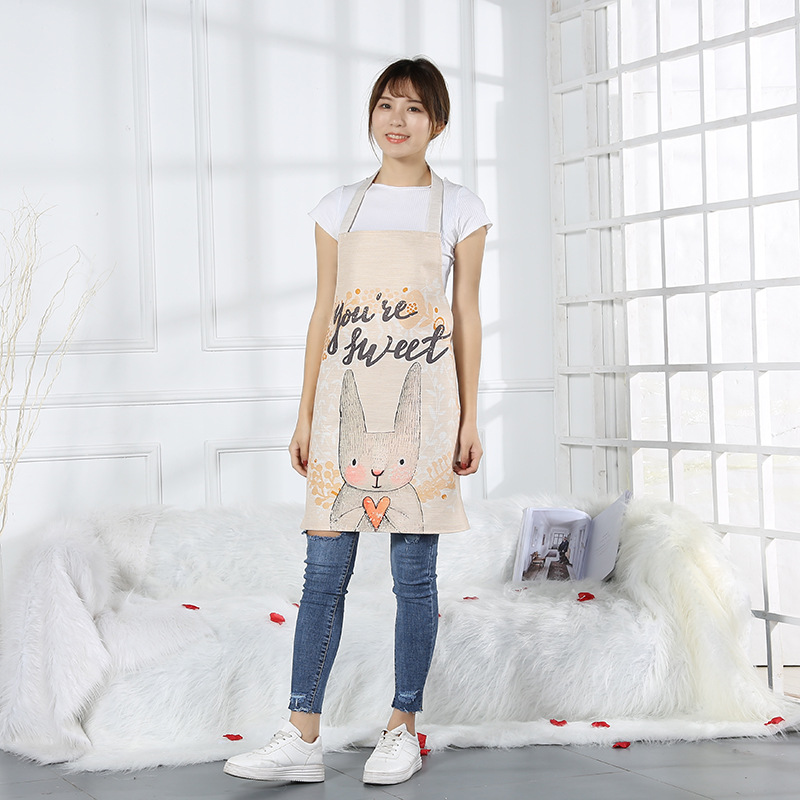 冰袖/围裙女士无袖公主/围裙/厨师围裙/防晒细节图