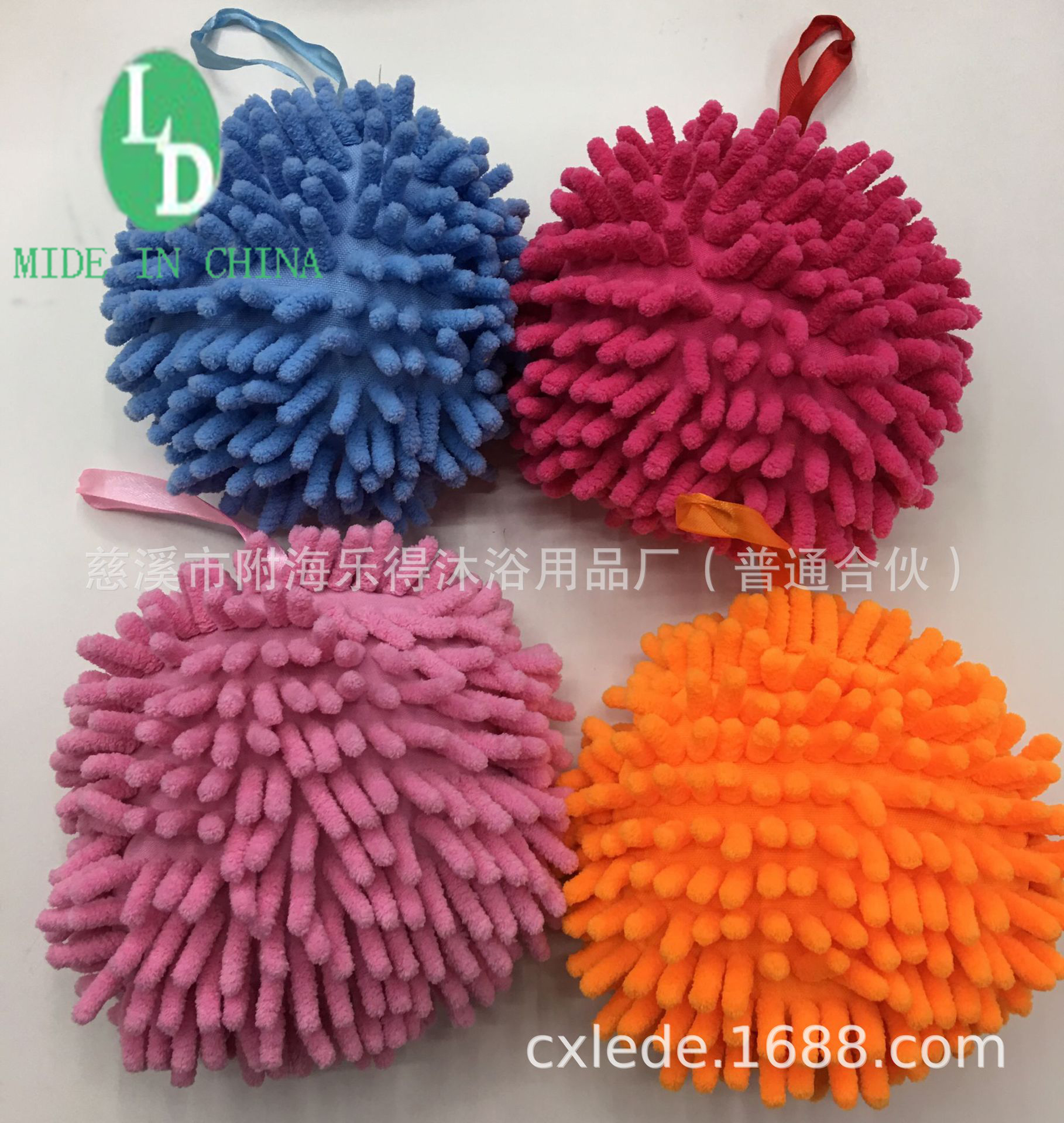 卡通雪尼绒沐浴块产品图