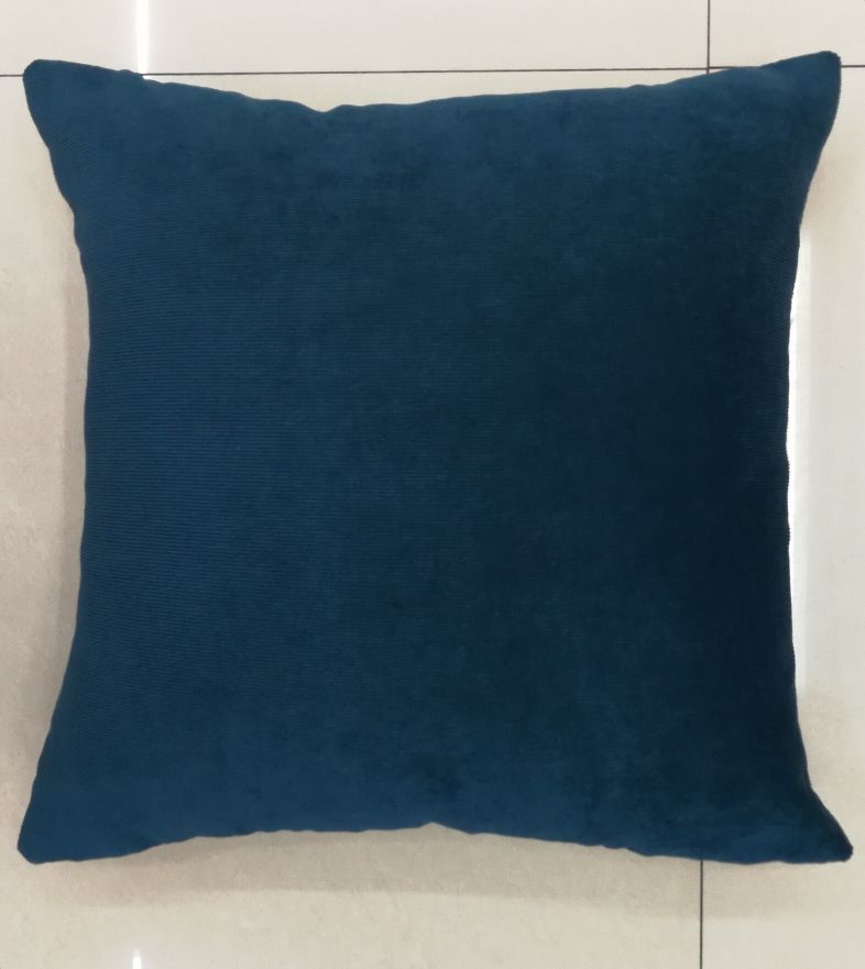Pure cotton 16-strip corduroy candy color pure pigment color simple Nordic sofa car throw pillow cushion cover details Picture