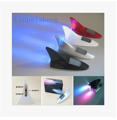 New car solar explosive flash shark fin antenna anti-rear-end light ceiling light thumbnail