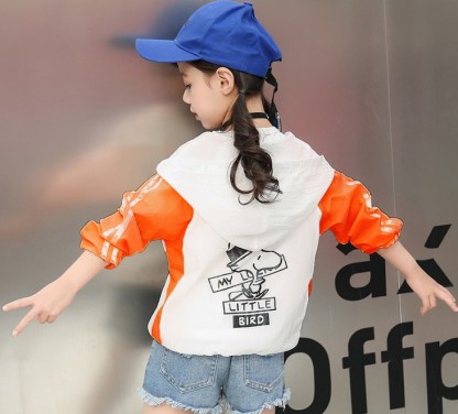 儿童防晒衣中大童夏装透气空调衫防晒服