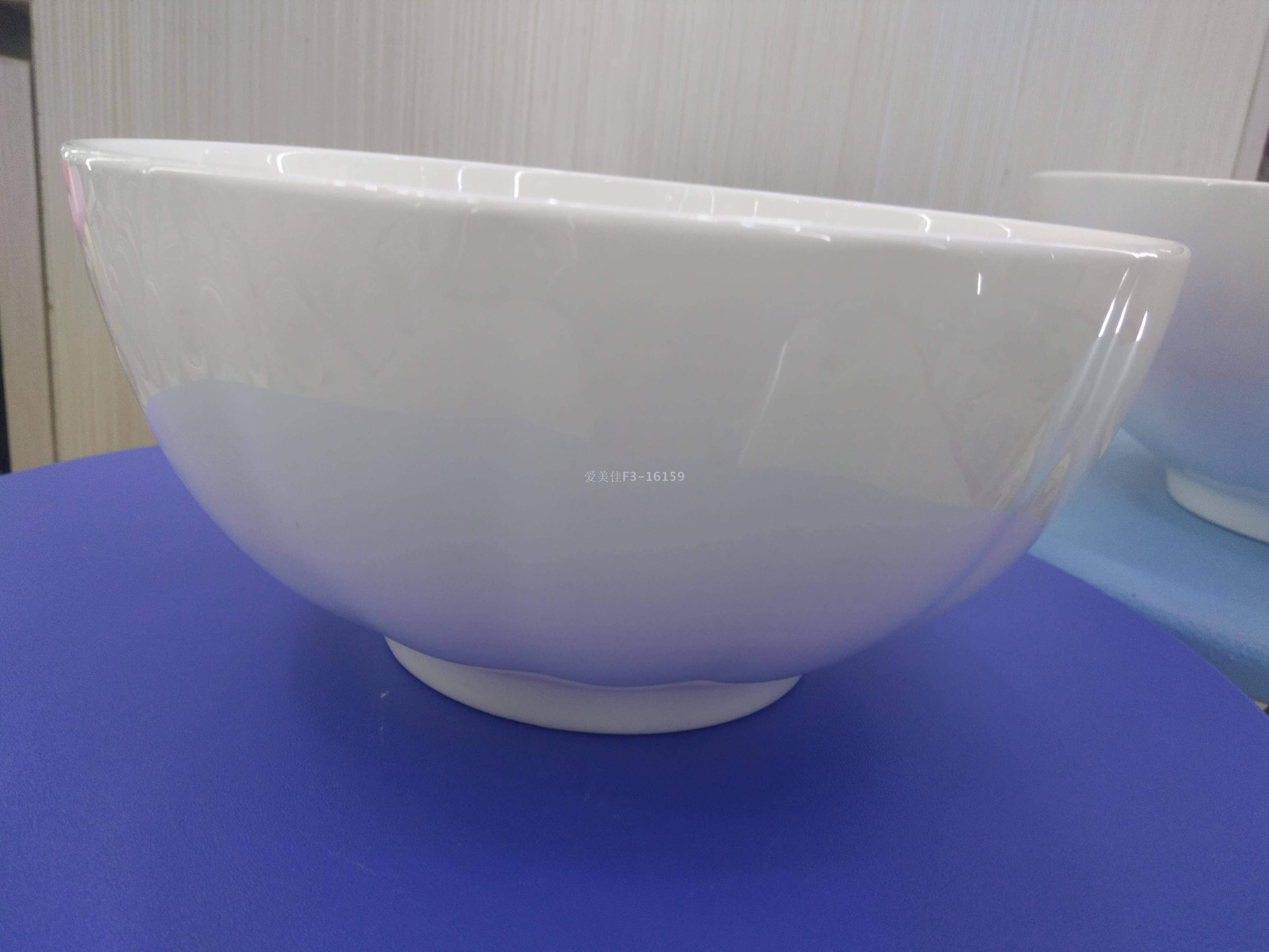5.5-6.5-7.5-8.5 inch pumpkin white bowl
