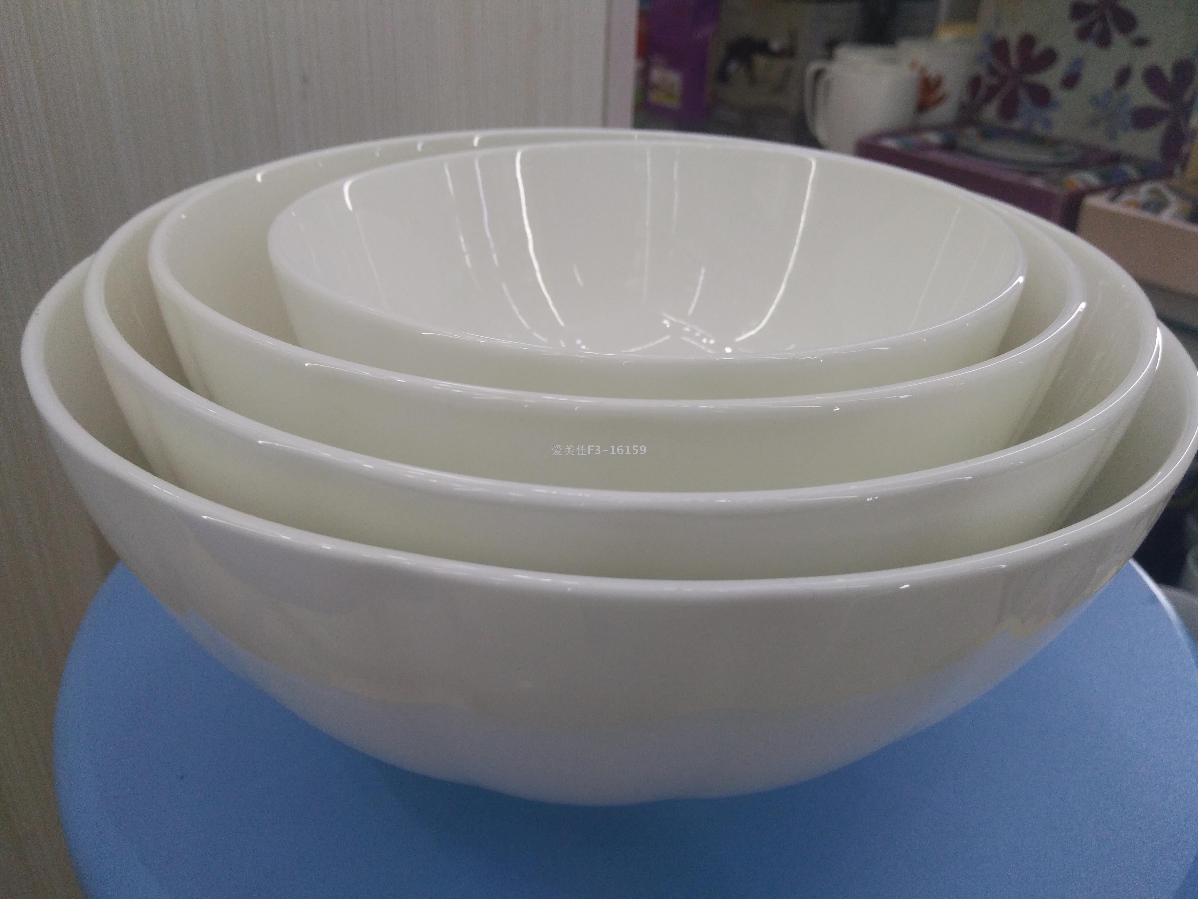 5.5-6.5-7.5-8.5 inch pumpkin white bowl Specification image