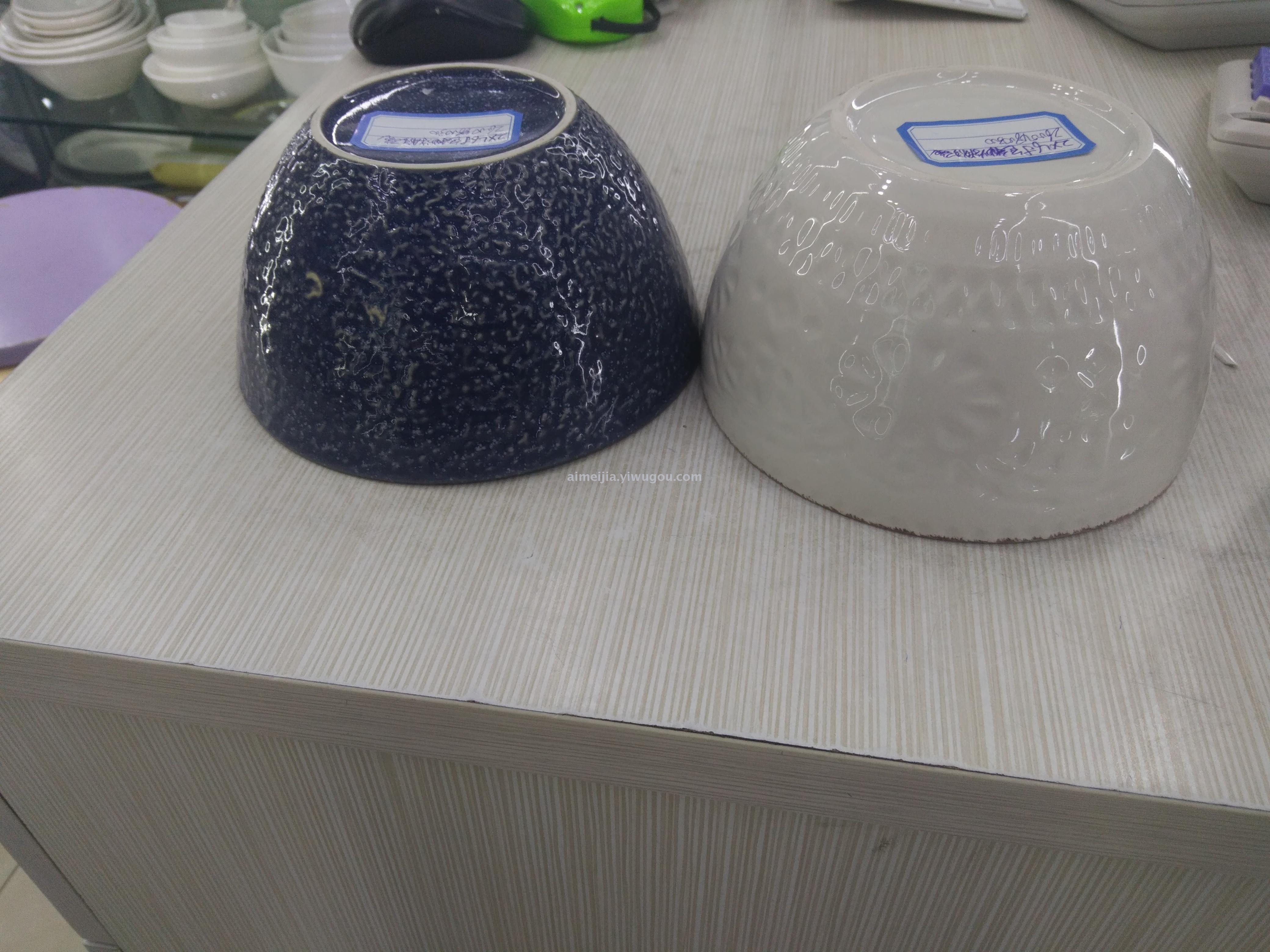 6-inch glazed relief bowl Specification image