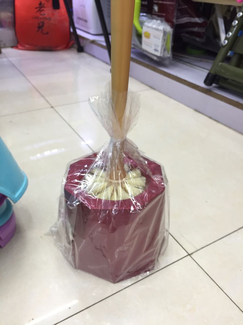 8边形马桶刷 菱形刷子 厕刷 卫生间刷子产品图