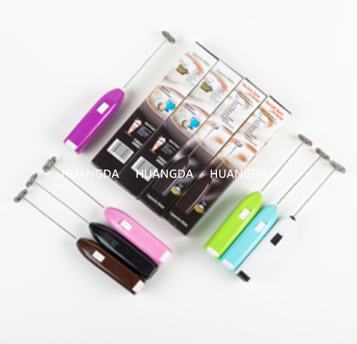 【HUANG DA】盒装彩色打泡器，咖啡搅拌器