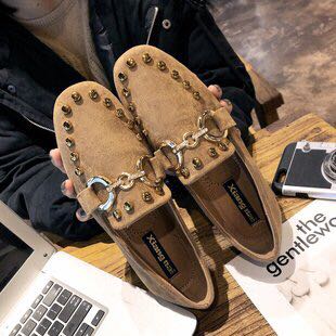 新款豆豆鞋女鞋单鞋