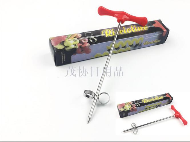 304 stainless steel spiral twist knife cucumber twist knife Winder Spiral winder color box