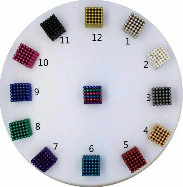 厂家直销磁铁巴克球益智玩具磁铁磁钢磁性材料磁珠灵活多变小玩具