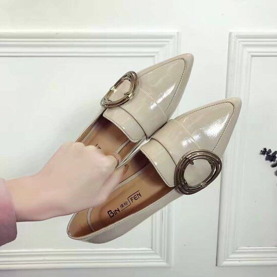 女式时装单鞋实物图