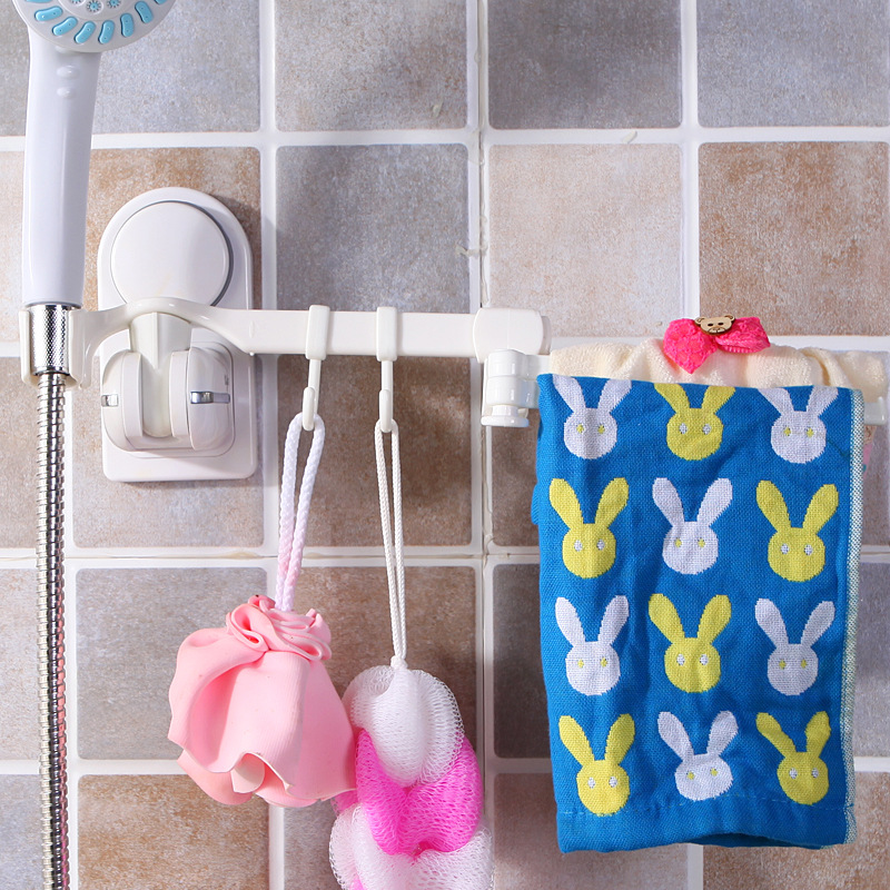 日本多功能浴室挂钩多功能毛巾架