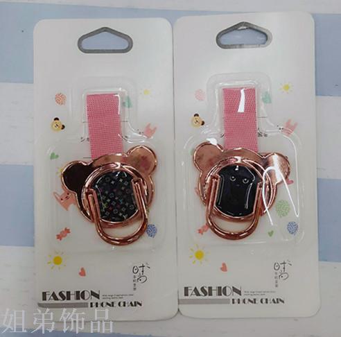 10 yuan multi-shop creative mobile phone short rope ring buckle details Picture
