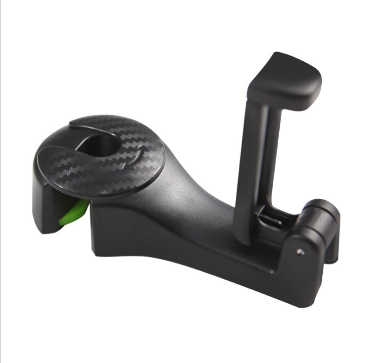 汽车隐藏式创意新款座椅背挂钩 车用多功能后排车载手机支架挂钩详情图3