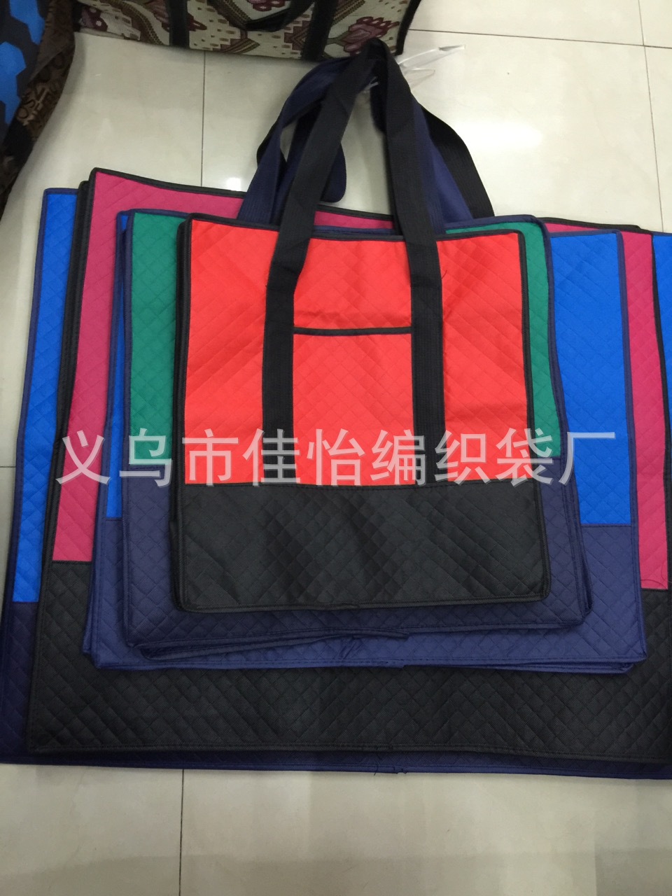 搬家袋 棉被袋 收纳袋 环保袋 床上用品包装袋80*65*25