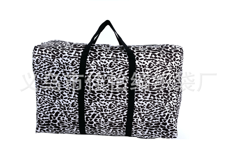 Foamed Oxford bags, student cotton quilt bags, moving bags, relocation bags, non-woven fabric bags, 70*42*24 Specification image