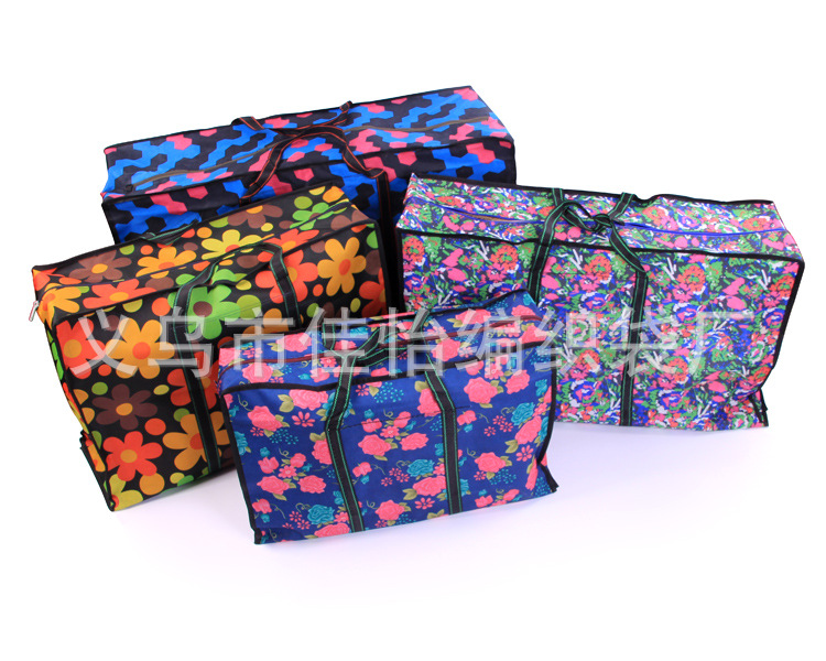 Printed Oxford cloth bags, luggage moving bags, convenient and eco-friendly bags, non-woven bags 84*45*24 are available in stock Specification image