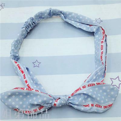 Ten yuan shop multiple shop edge color rabbit hair band Specification drawing