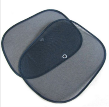 汽车用品汽车太阳挡侧挡车用玻璃遮阳挡 纯黑色 2个装产品图