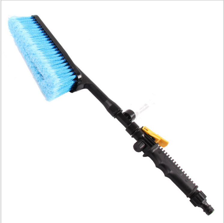 酷驹汽车洗车刷通水刷开绒软毛长柄喷水轮胎轮毂刷泡沫瓶清洁用品