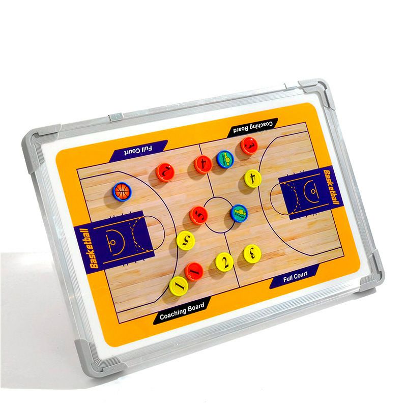战术板 铝合金篮球教练板 彩色示教板 磁性带笔带板擦 长期供