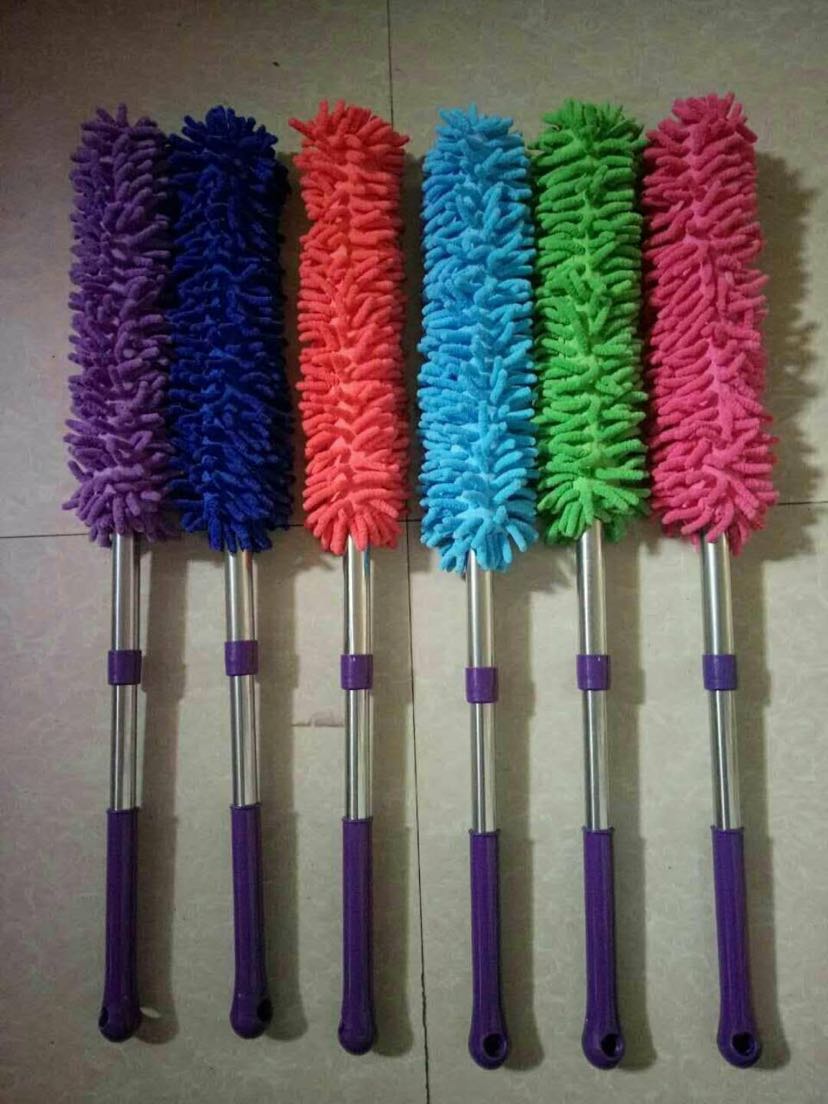 Chenille feather duster Telescopic feather duster car duster