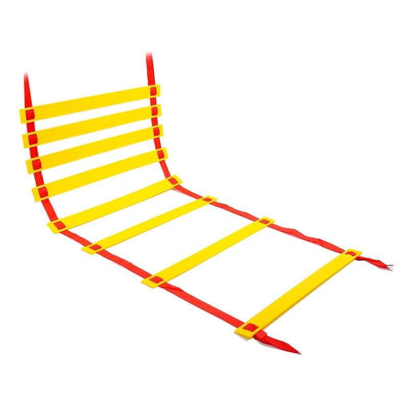 厚款 跳格梯 9米18节带包 敏捷梯 步伐训练梯 可调节软梯详情图4
