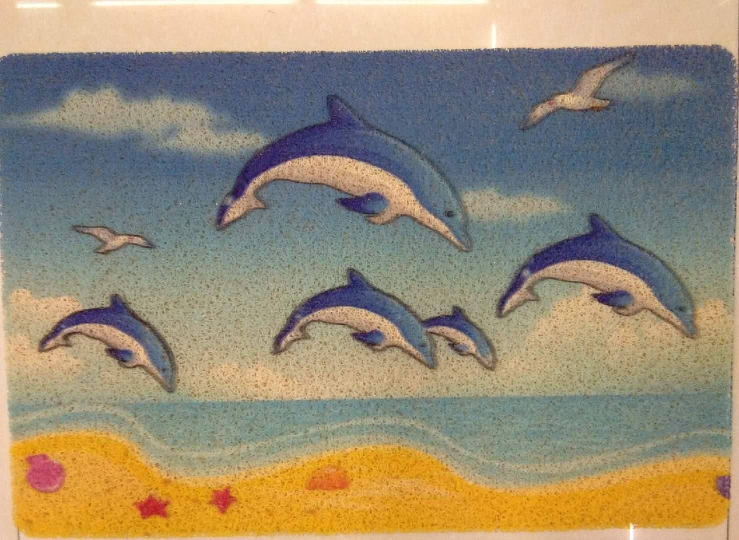 无边网底拉丝喷印