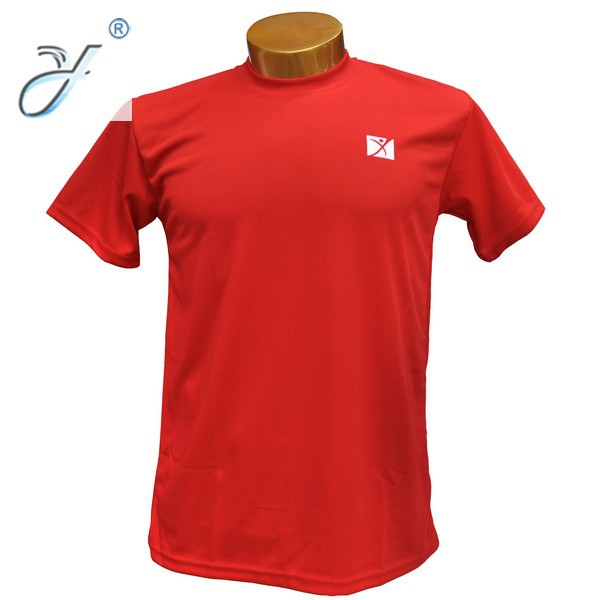 Manufacturer custom high school students uniform solid color simple T-shirt youth culture shirt