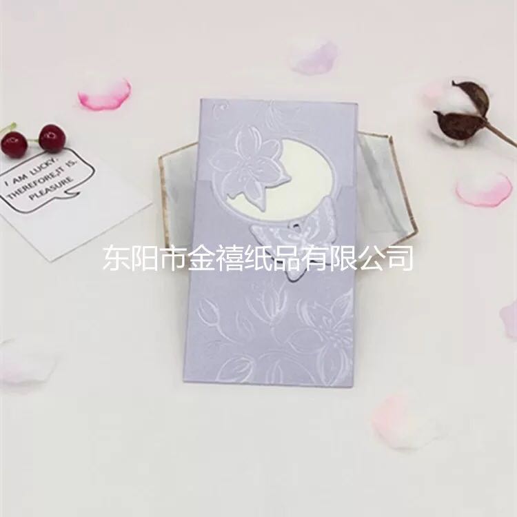 Direct sales, customization and wholesale of high-end gilded and engraved European-style wedding invitations from the manufacturer. Invitations/invitations are available all over the country Specification image